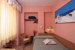 Standard double with french bed, and private facilities (shower)